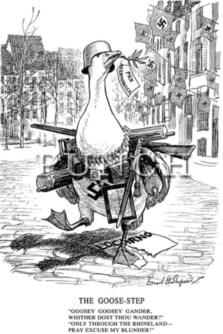 Germany Remilitarises the Rhineland