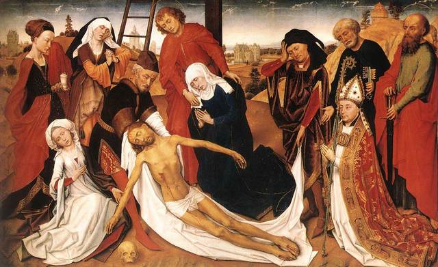 1460-80_Rogier van der WEYDEN_Lamentation