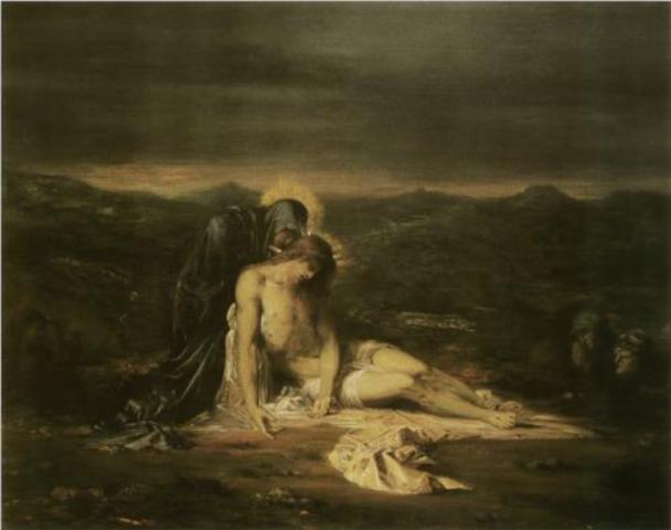 1854_Gustave Moreau_pieta