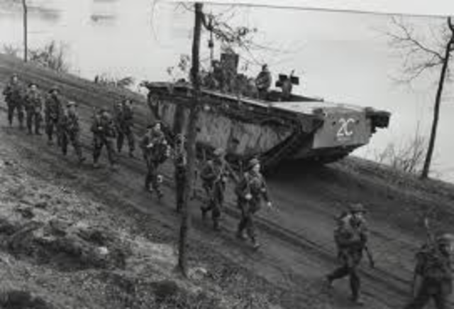 Gernany invades France and forces it to surreneder