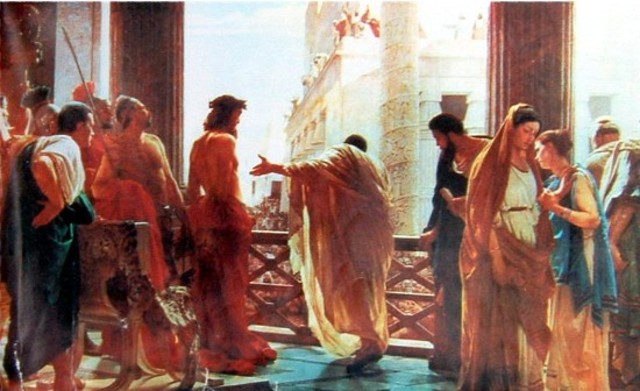 Jesus Trial with Pontius Pilate