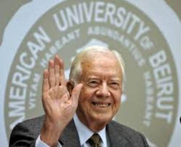 Jimmy Carter becomes president