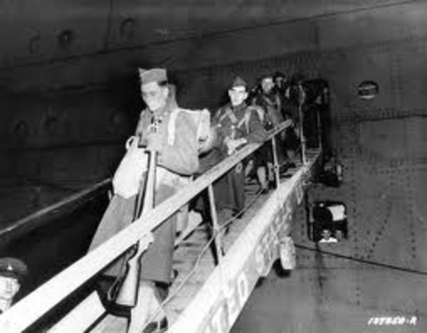 America Arrives in Europe