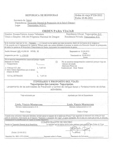 Orden para la gira fantasma