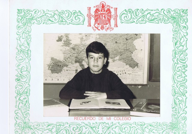 Mi padre en el colegio