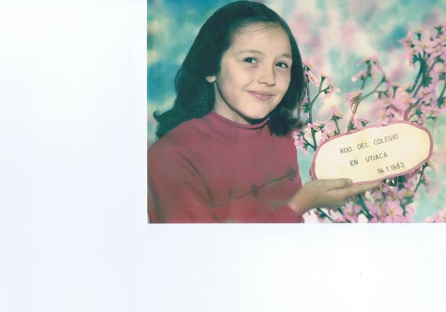 Mi madre en el colegio de Utiaca