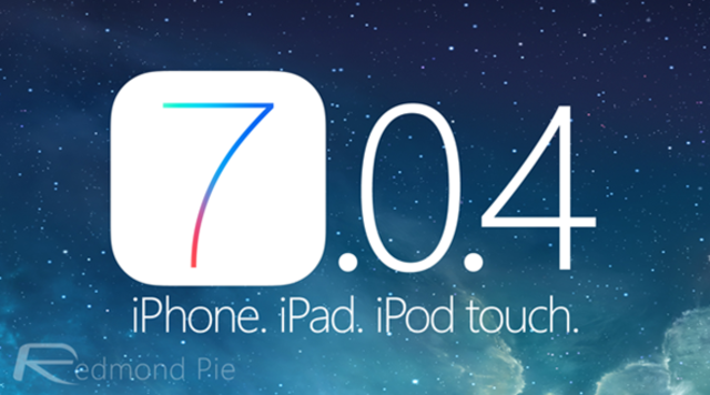 Release of iOS 7.0.4