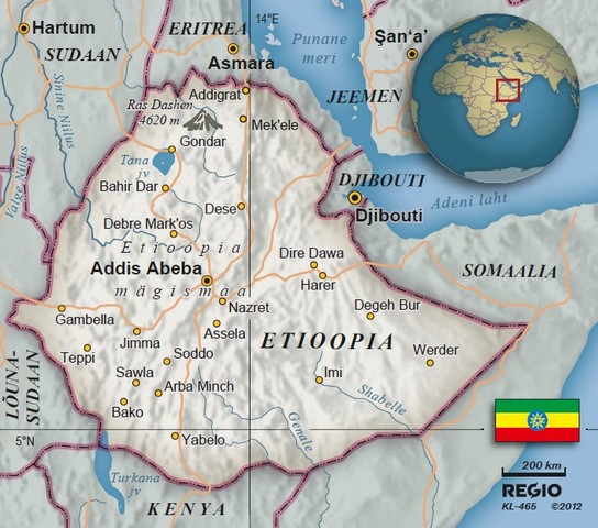 Itaalia tungib Etioopiasse