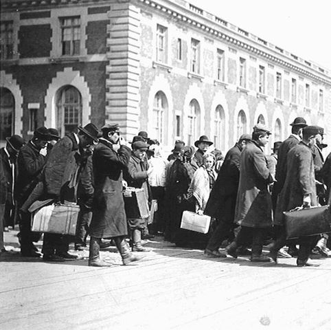 Father leaves for Ellis Island