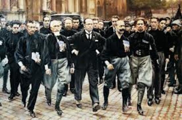 Mussolini Takes Italian Government