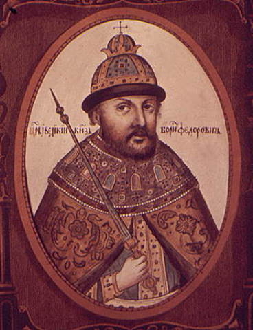 Возведен на трон Борис Годунов (1598-1605)