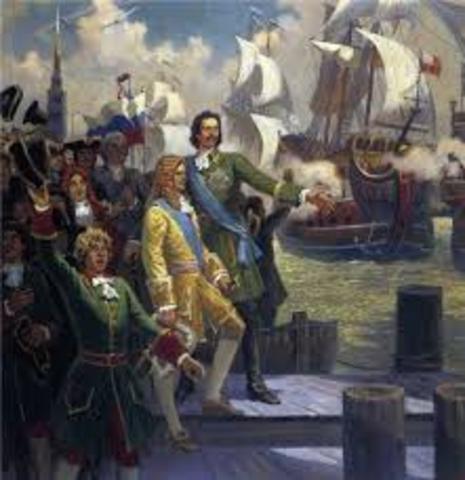 рождение регулярного Российского флота