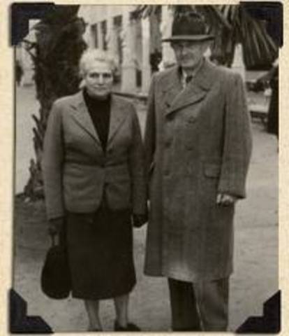 Uncle Ludvik and Aunt Heda take Hana and George Home