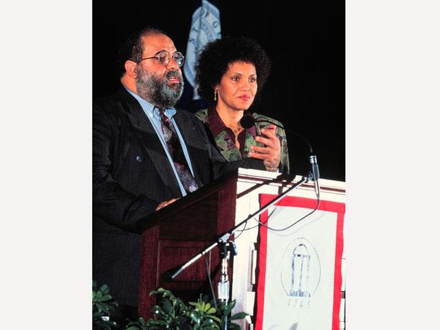 Hamilton Holmes and Charlayne Hunter