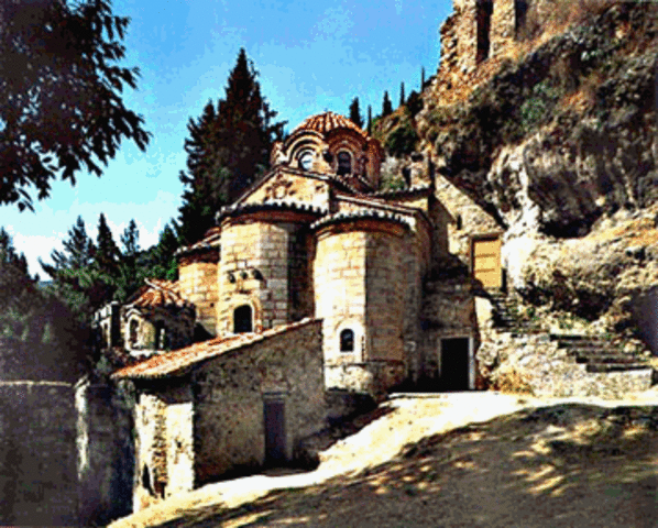 μνημεία του Μυστρά.