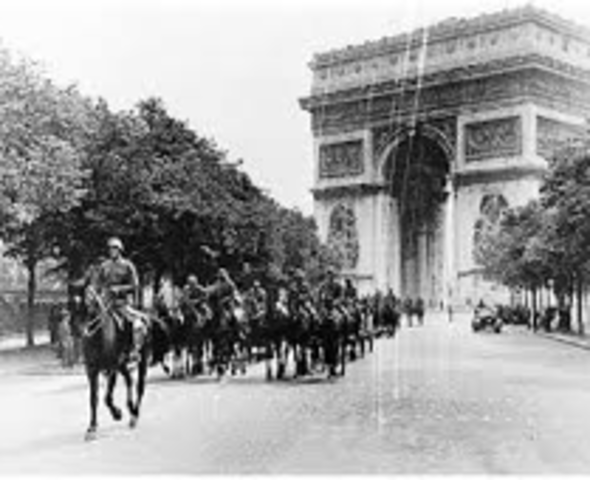 Germans Enter Paris