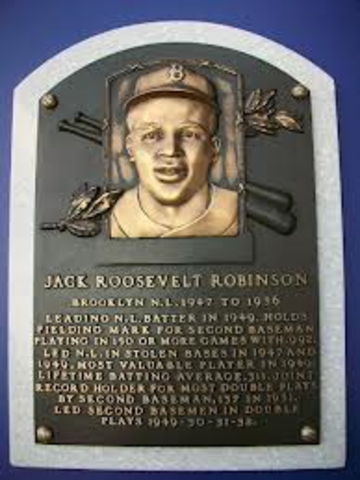 Voted into the Baseball Hall of Fame