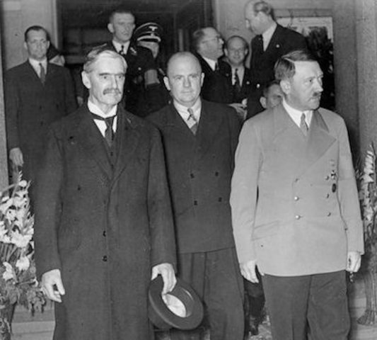 Hitler Rejects a deal in a meeting at Godesberg