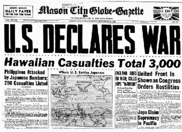 United States Joins the War War 2