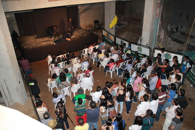 Funcion de OPERA PANICA en el Teatro Santander