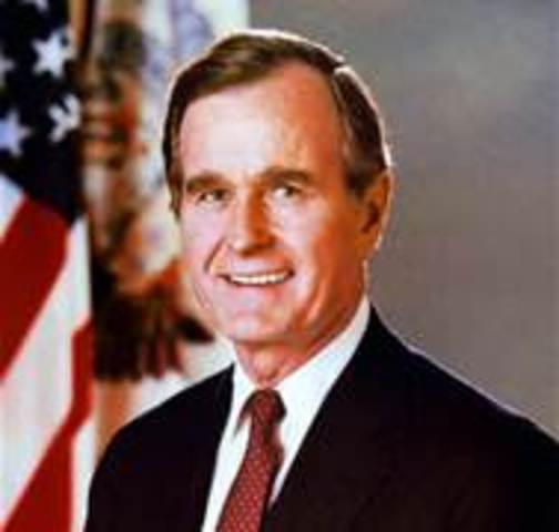 George H W Bush
