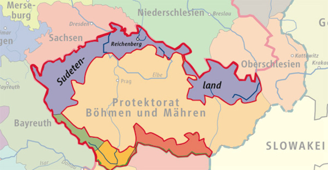 sudentenland taken by Germany