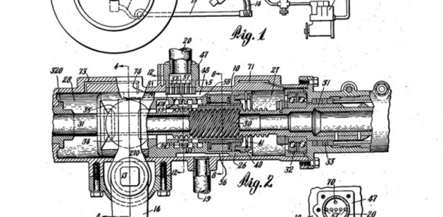 Power steering invented by Francis W. Davis.
