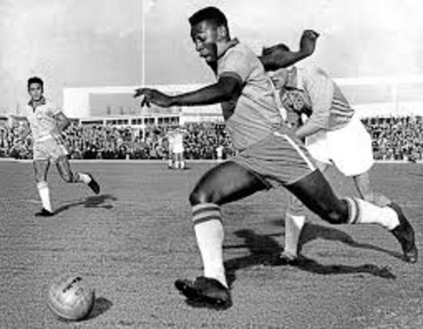 Pele w Brazyli.