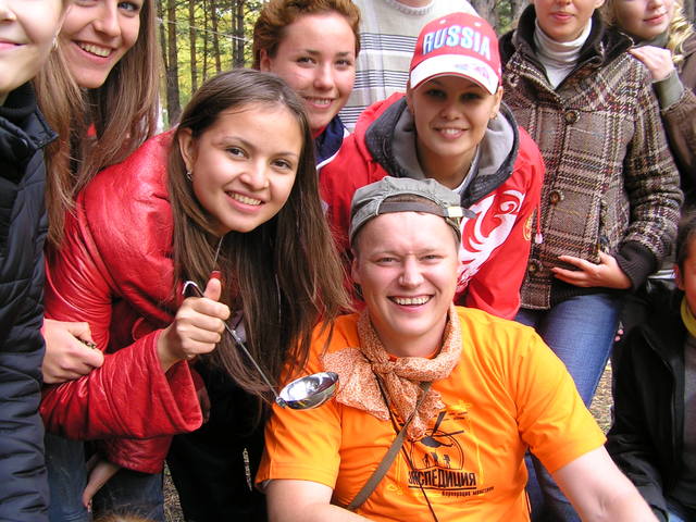 На ТВ СФУ возникла традиция "Посвящение в телевизионщики".