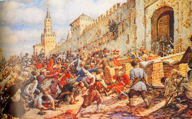 Соляной бунт в Москве