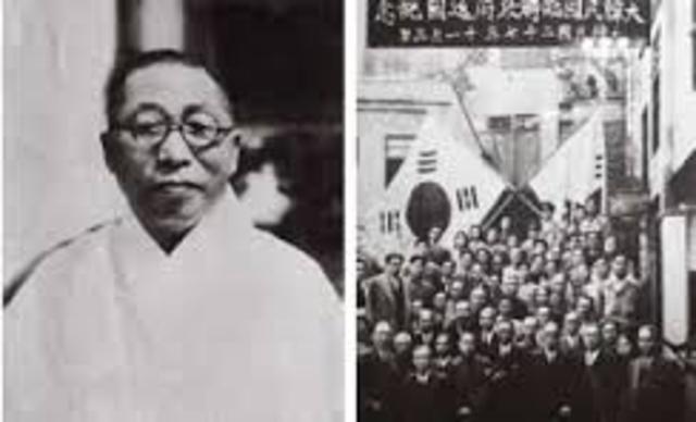 Independence from the Japanese occupation