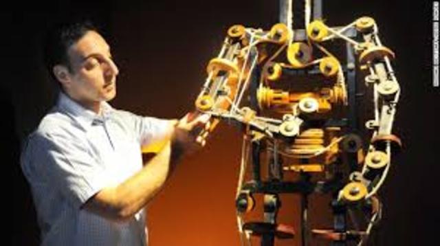 made first model of robot