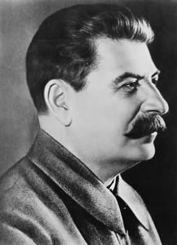 Joseph Stalin became the Leader of the Ussr
