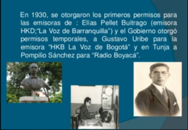 Primeros permisos de radiodifusion
