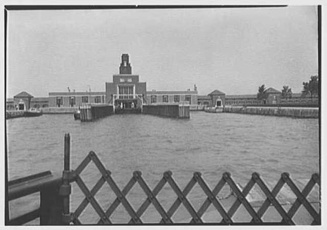 Arriving at Ellis Island