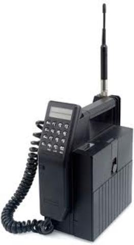 The cell phone was invented