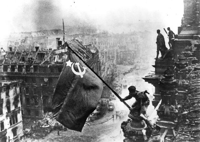 Russian forces entered berlin