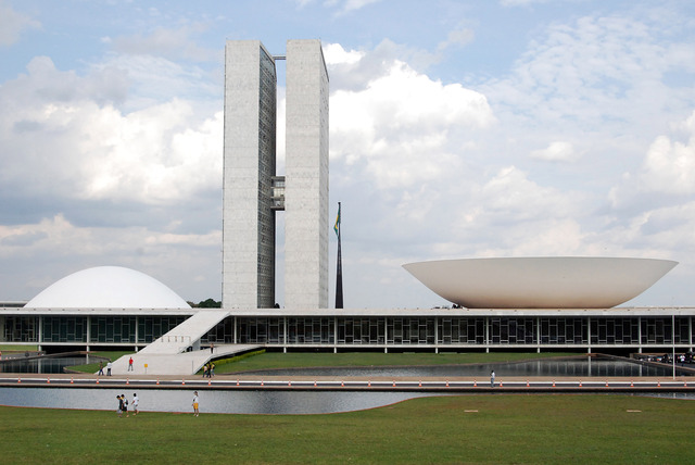 Edificio del congreso nacional de brasilia