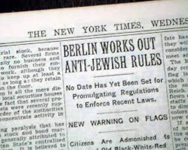 Nuremberg Race Laws