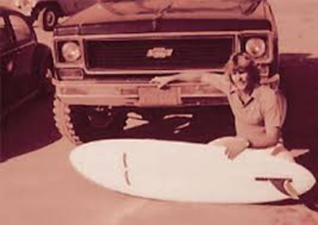 Shortboards were invented