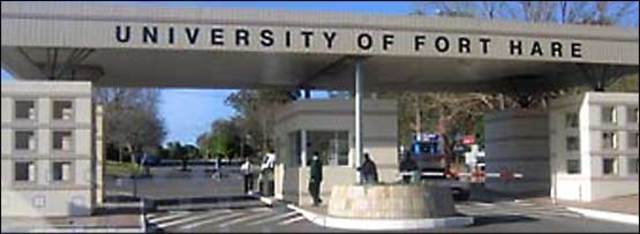 Enrolled at Fort Hare College