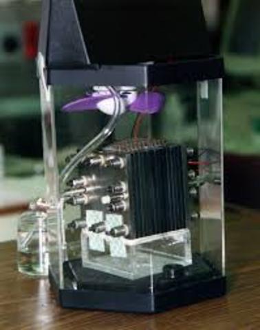 Gas powered fuel cell