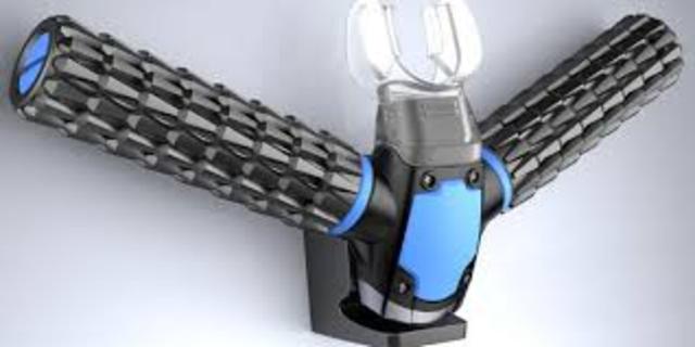 Coustes help buil a under water device.