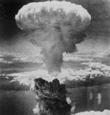 First Atomic Bombs dropped