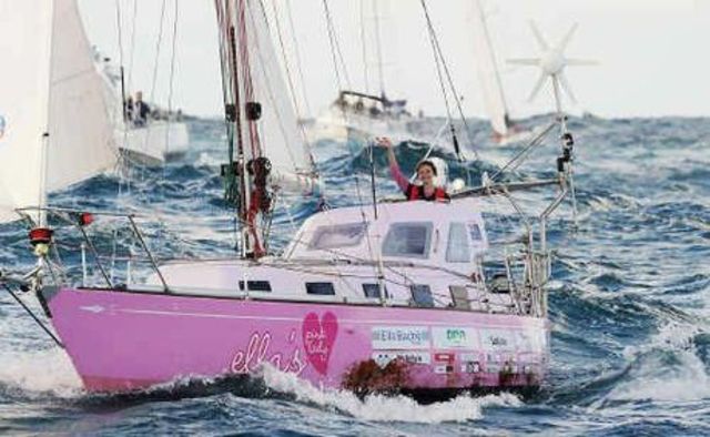 Jessica Watson. Youngest person to sail around the world non-stop