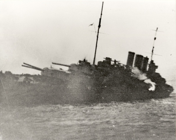 HMAS Canberra Sunk