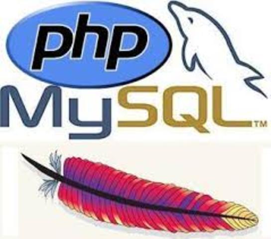Empieza el desarrollo de Apache y primer version de MySQL