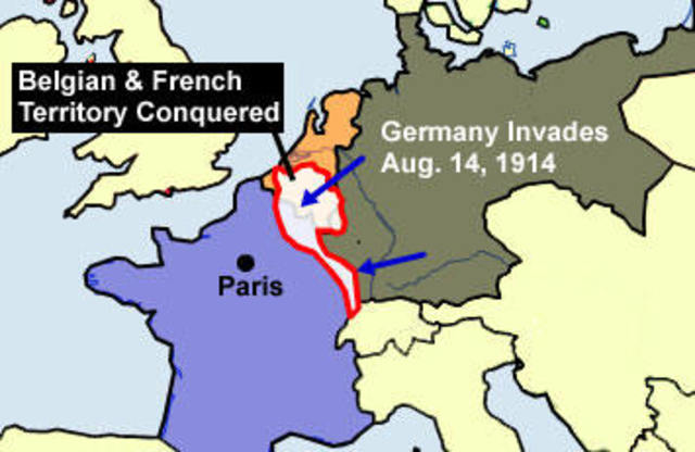 Germany invades France