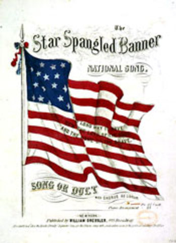 The Star-Spangled Banner Becomes Anthem