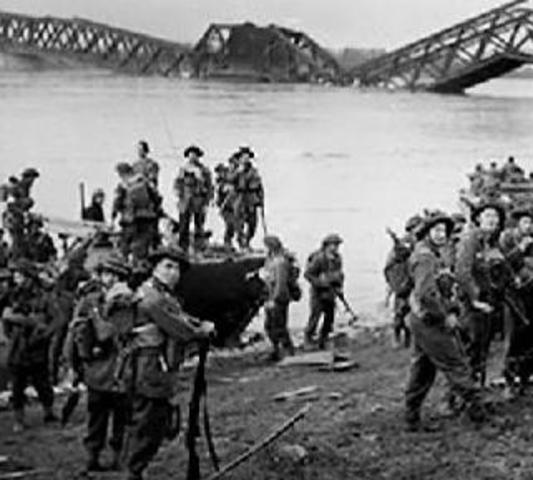 Allies invade Germany